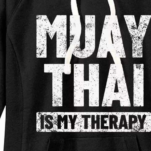 Muay Thai Kickboxing Thai Boxing Women's Fleece Hoodie