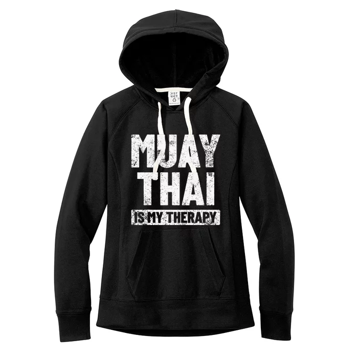 Muay Thai Kickboxing Thai Boxing Women's Fleece Hoodie