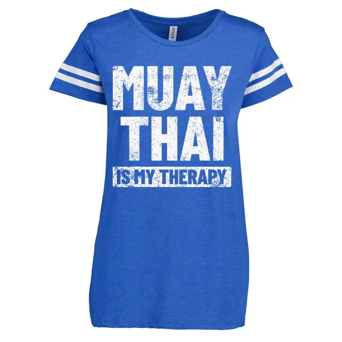 Muay Thai Kickboxing Thai Boxing Enza Ladies Jersey Football T-Shirt