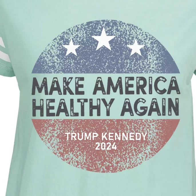 Maha Trump Kennedy 2024 Make America Healthy Again Enza Ladies Jersey Football T-Shirt