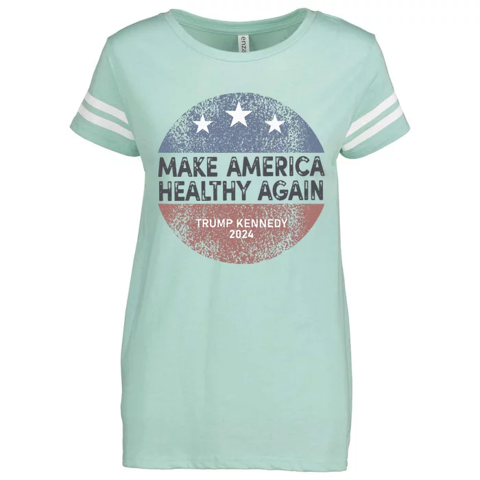 Maha Trump Kennedy 2024 Make America Healthy Again Enza Ladies Jersey Football T-Shirt