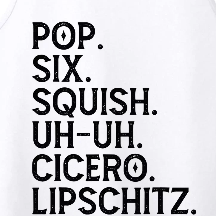 Musical Theater Lover Pop Six Squish Uh Uh Cicero Lipschitz Performance Tank