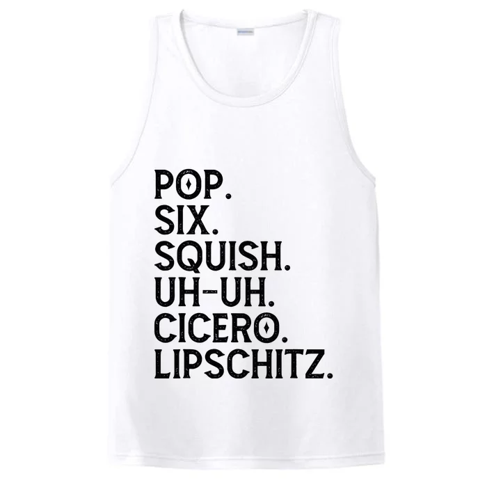 Musical Theater Lover Pop Six Squish Uh Uh Cicero Lipschitz Performance Tank