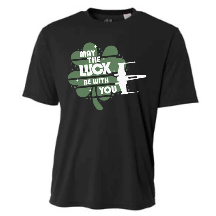 May The Luck Be With You Cooling Performance Crew T-Shirt