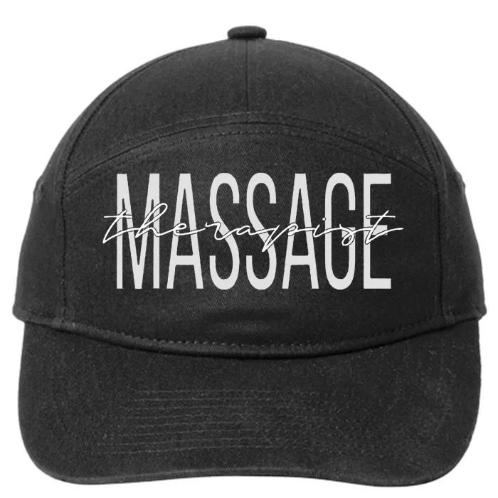 Massage Therapist LMT Licensed Massage Therapist 7-Panel Snapback Hat