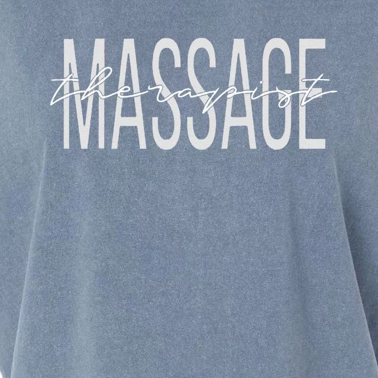 Massage Therapist LMT Licensed Massage Therapist Garment-Dyed Women's Muscle Tee