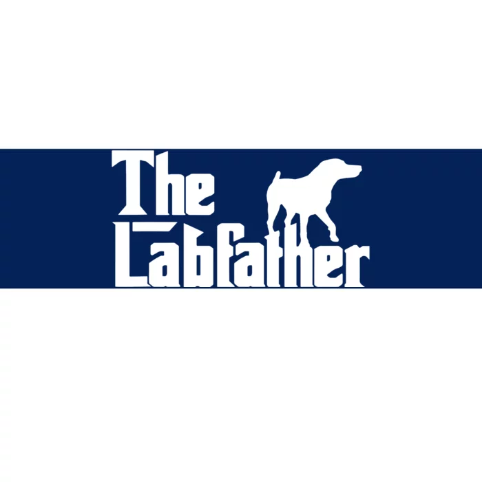 Men The Labfather Funny Lab Labrador Dog Owner Dad Daddy Father Bumper Sticker