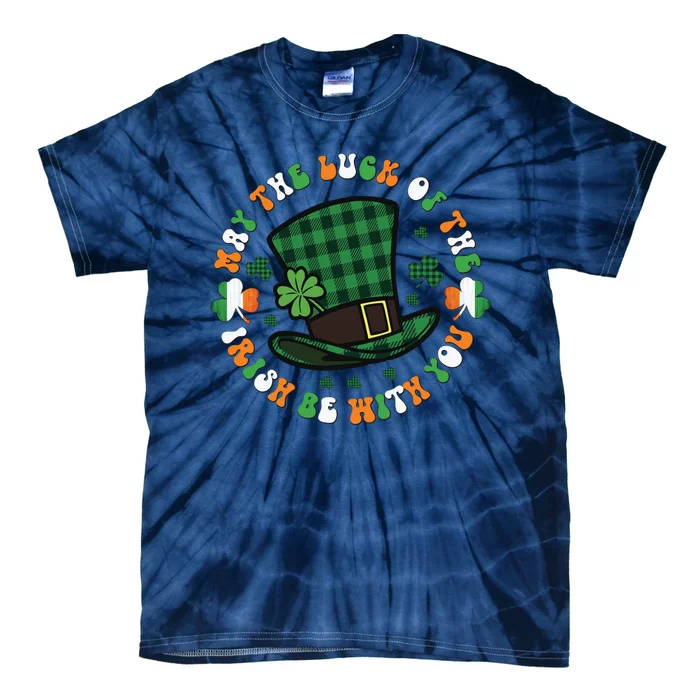 May The Luck Of The Irish Be With You Tie-Dye T-Shirt