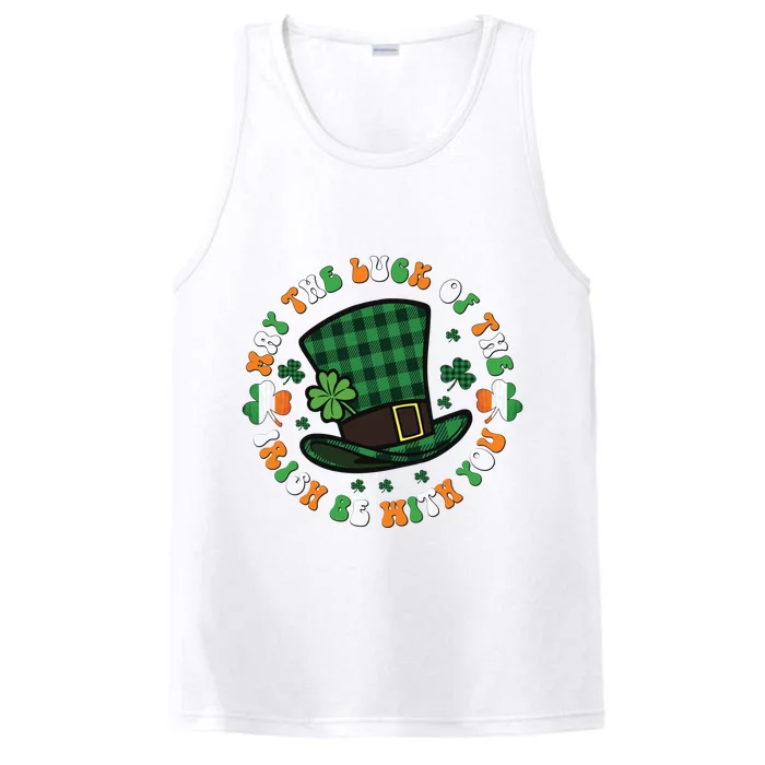 May The Luck Of The Irish Be With You Performance Tank