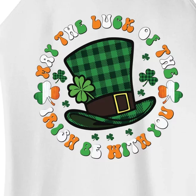 May The Luck Of The Irish Be With You Women’s Perfect Tri Rocker Tank