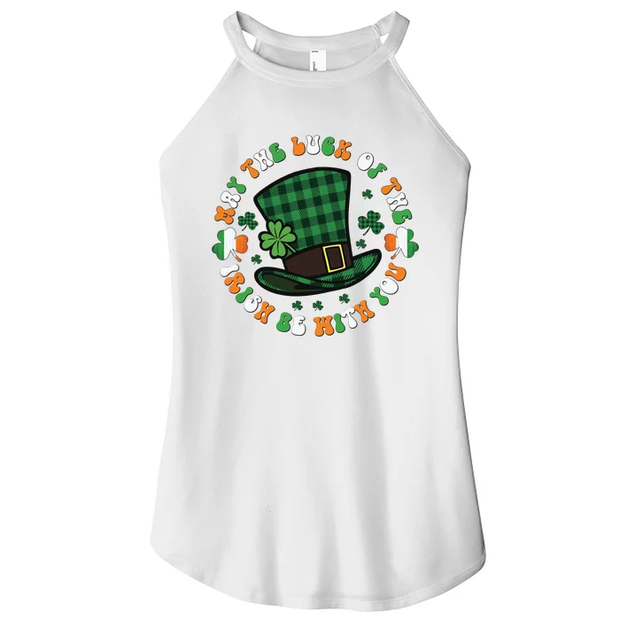 May The Luck Of The Irish Be With You Women’s Perfect Tri Rocker Tank