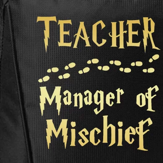 Magical Teacher Manager Of Mischief Birthday Family Party City Backpack