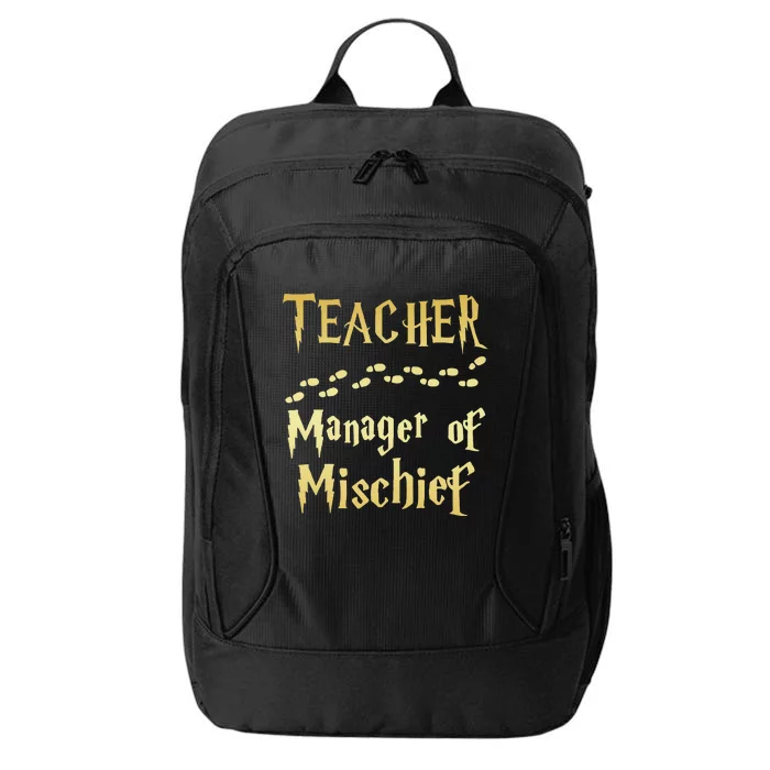 Magical Teacher Manager Of Mischief Birthday Family Party City Backpack