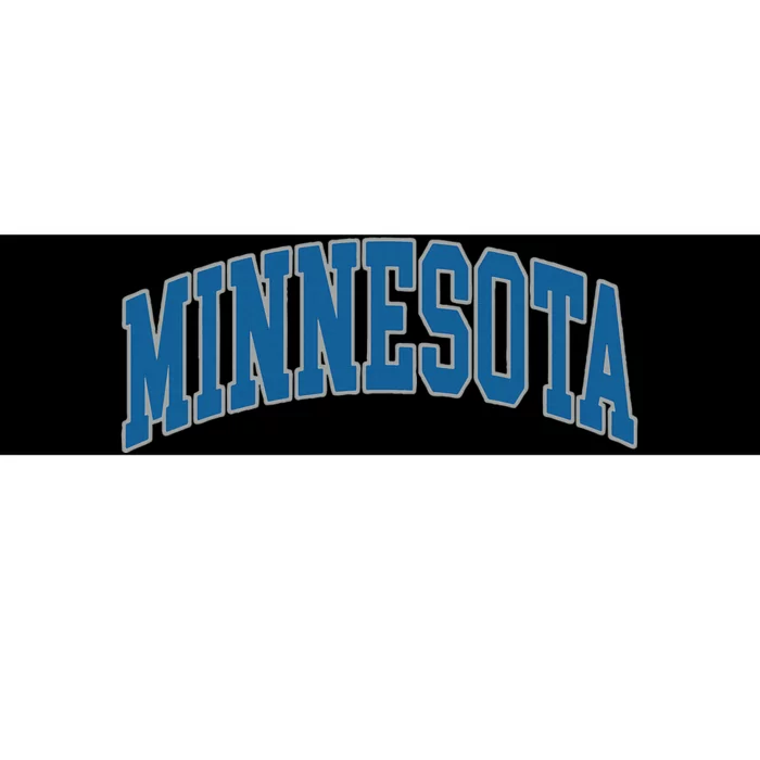 Minnesota Text Bumper Sticker