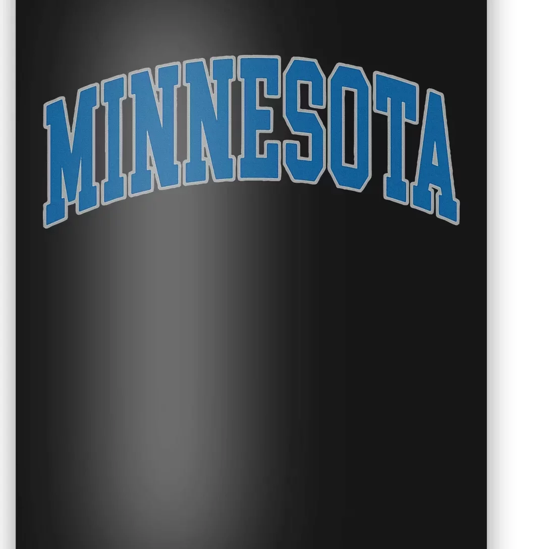 Minnesota Text Poster