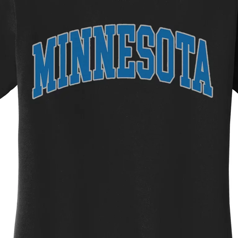 Minnesota Text Women's T-Shirt