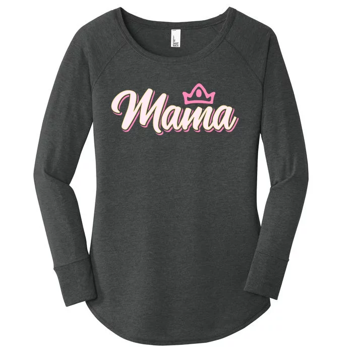 Mama T Women's Perfect Tri Tunic Long Sleeve Shirt