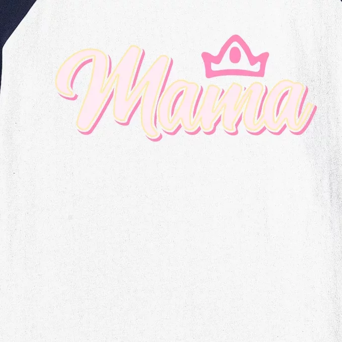 Mama T Baseball Sleeve Shirt