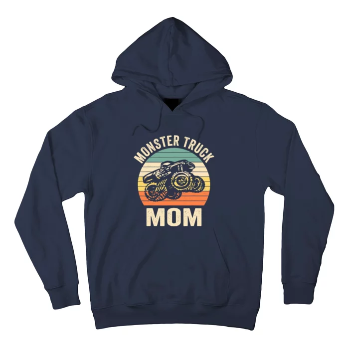 Monster Truck Mom Retro Vintage Monster Truck Hoodie