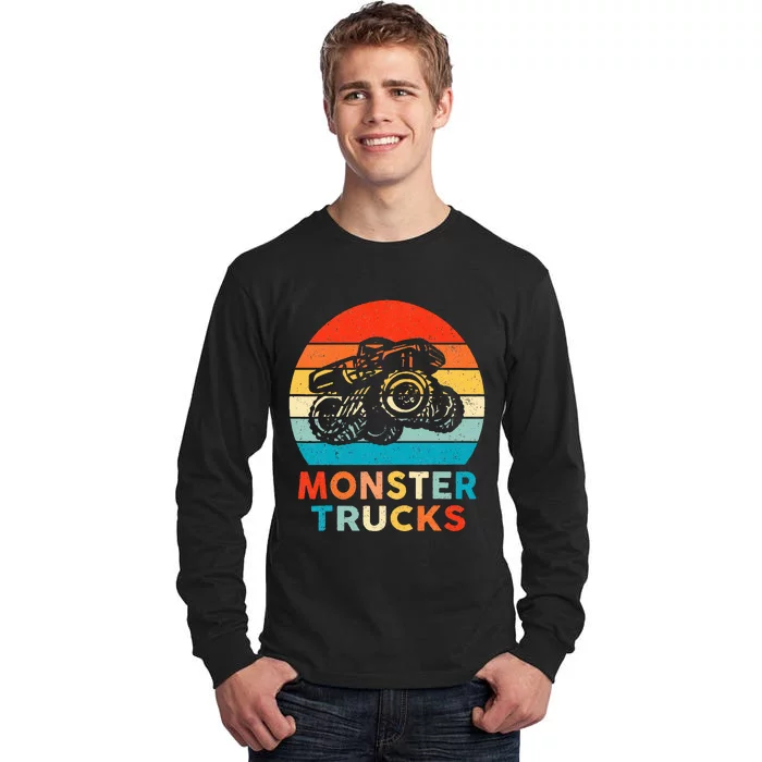 Monster Truck Tall Long Sleeve T-Shirt