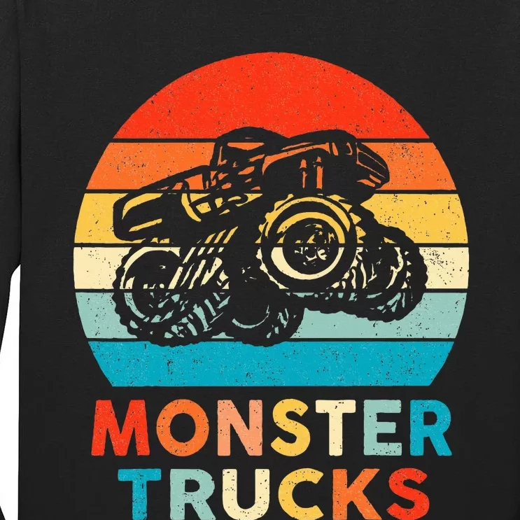 Monster Truck Tall Long Sleeve T-Shirt