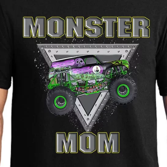 Monster Truck MOM Monster Truck Are My Jam Truck Lovers Pajama Set