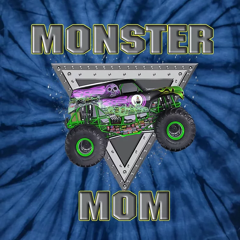 Monster Truck MOM Monster Truck Are My Jam Truck Lovers Tie-Dye T-Shirt