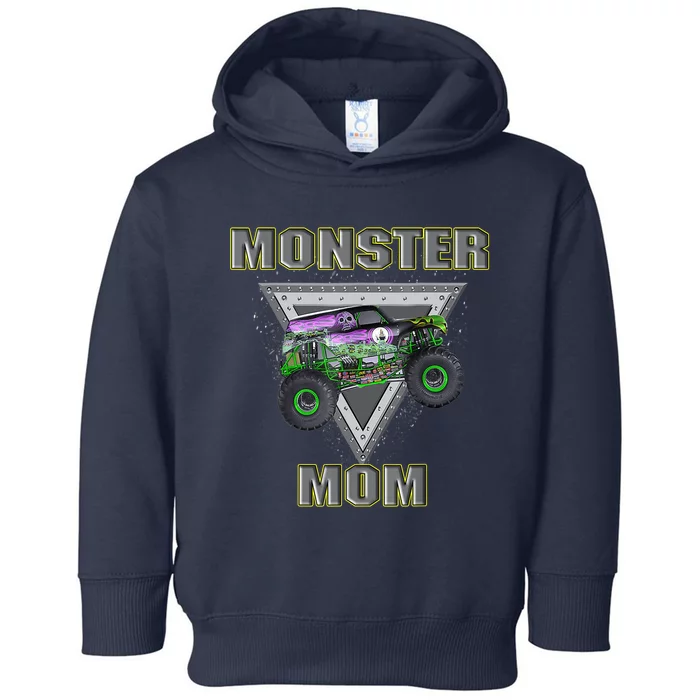 Monster Truck MOM Monster Truck Are My Jam Truck Lovers Toddler Hoodie