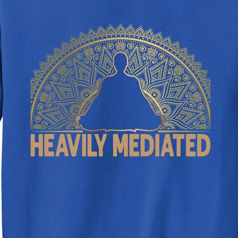 Meditate Tee Meditation Tees Heavily Meditated Gift Sweatshirt