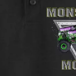 Monster Truck MOM Monster Truck Are My Jam Truck Lovers Dry Zone Grid Performance Polo