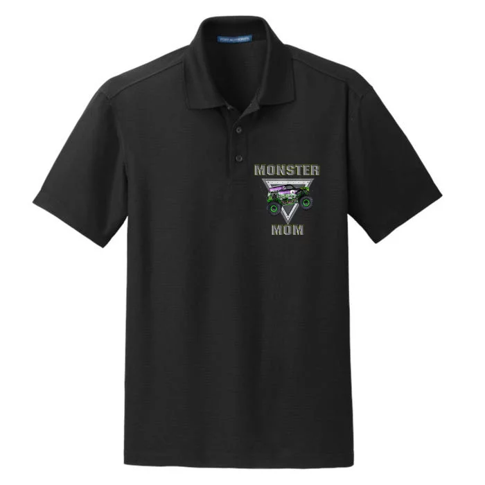 Monster Truck MOM Monster Truck Are My Jam Truck Lovers Dry Zone Grid Performance Polo