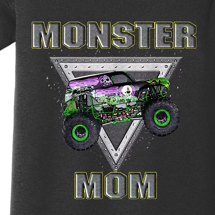 Monster Truck MOM Monster Truck Are My Jam Truck Lovers Baby Bodysuit