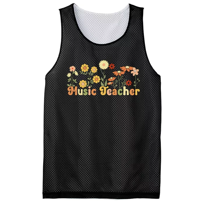 Music Teacher Music Teaching Music Teachers Mesh Reversible Basketball Jersey Tank