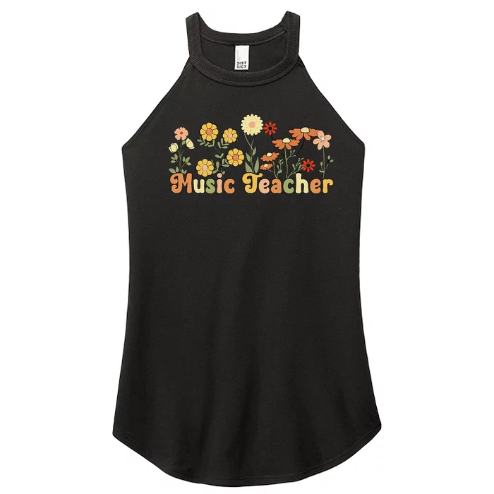 Music Teacher Music Teaching Music Teachers Women’s Perfect Tri Rocker Tank