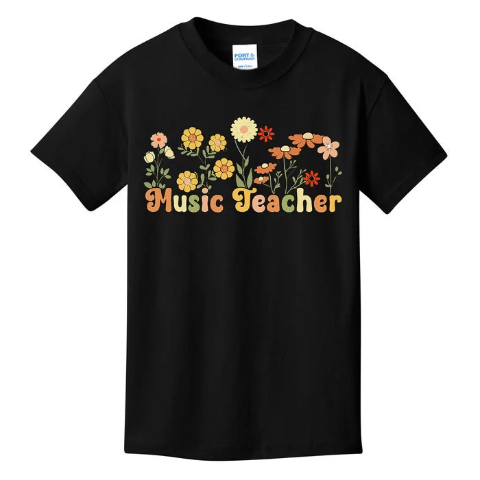 Music Teacher Music Teaching Music Teachers Kids T-Shirt