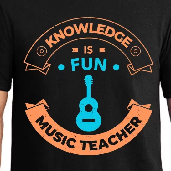 Music Teacher Music Guitar Teacher Pajama Set