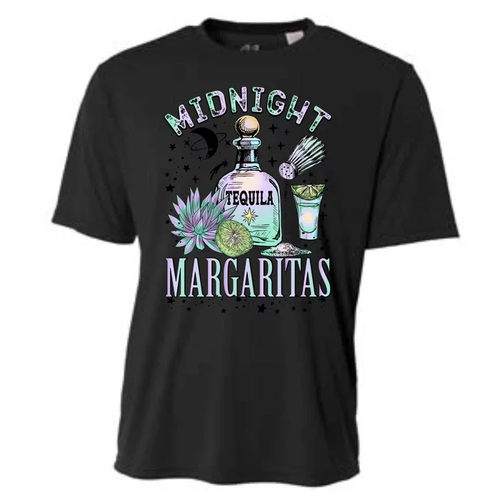 Midnight Tequila Margaritas Lime Tequila Magic Witches Great Gift Cooling Performance Crew T-Shirt