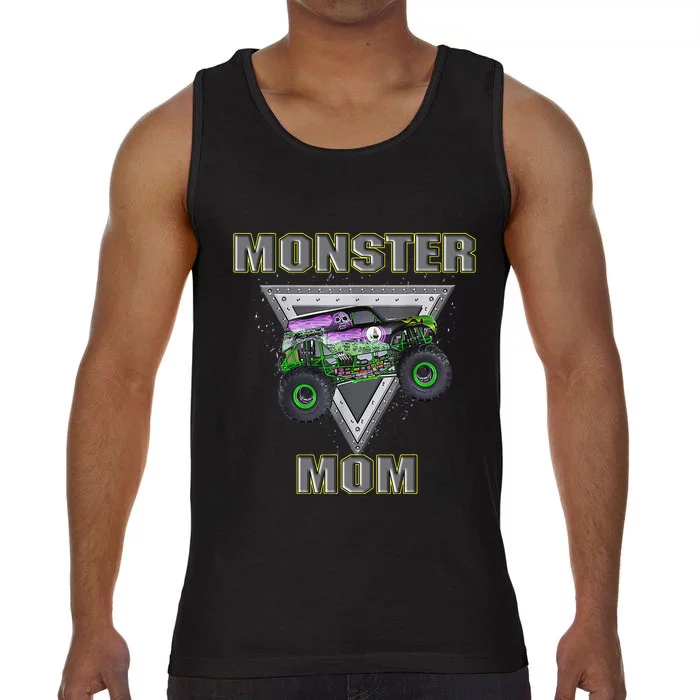 Monster Truck MOM Monster Truck Are My Jam Truck Lovers Comfort Colors® Tank Top