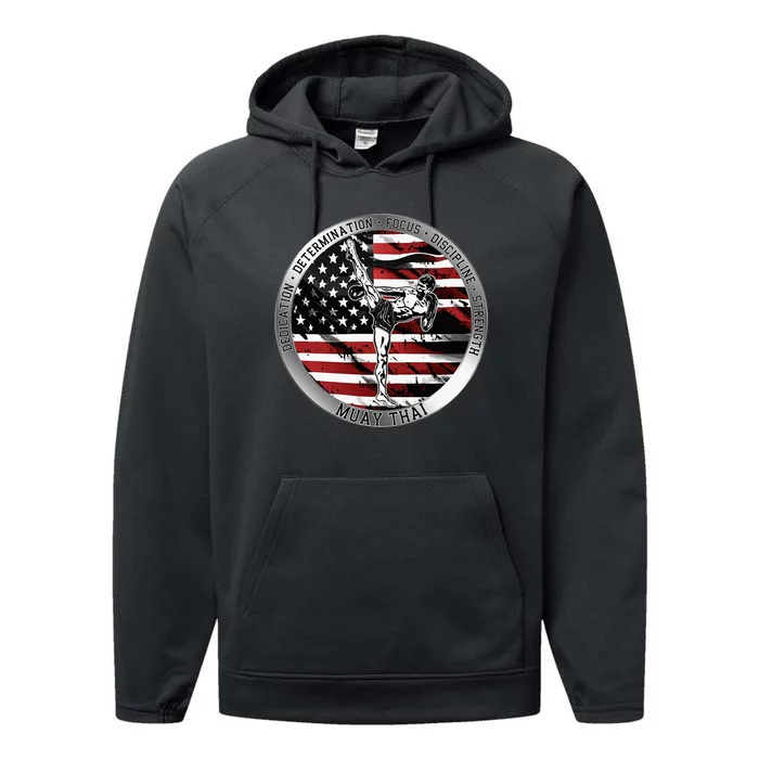 Muay Thai Performance Fleece Hoodie