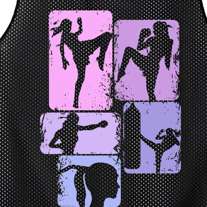 Muay Thai Mesh Reversible Basketball Jersey Tank