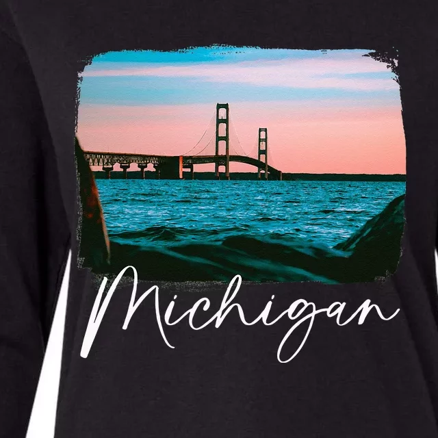 Michigan T Michigan Pride Michigan Lover Womens Cotton Relaxed Long Sleeve T-Shirt