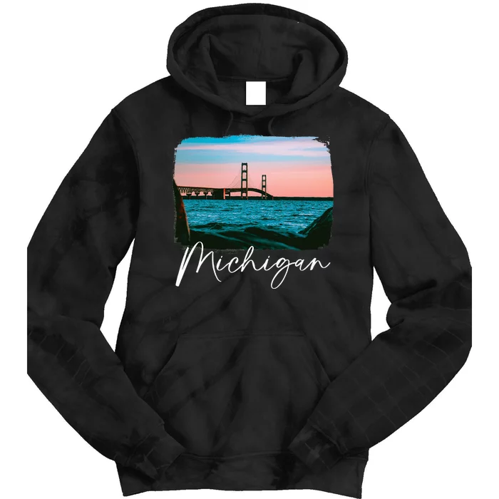 Michigan T Michigan Pride Michigan Lover Tie Dye Hoodie