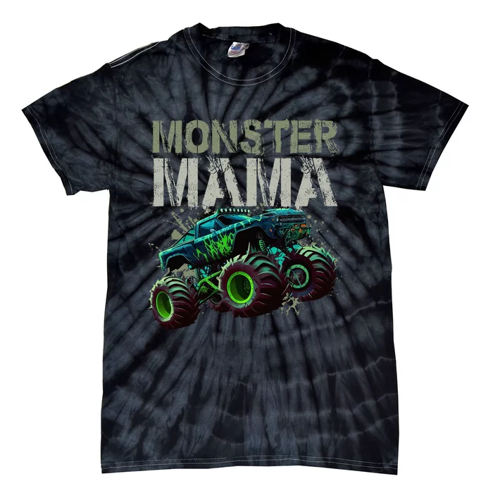 Monster Truck Mama Family Matching Monster Tie-Dye T-Shirt