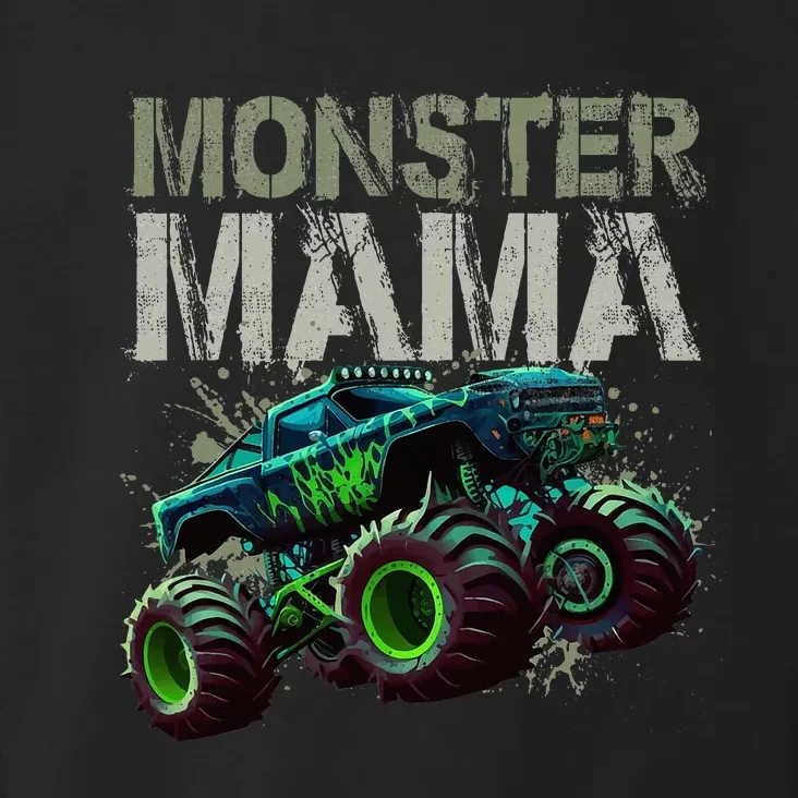 Monster Truck Mama Family Matching Monster Toddler Hoodie