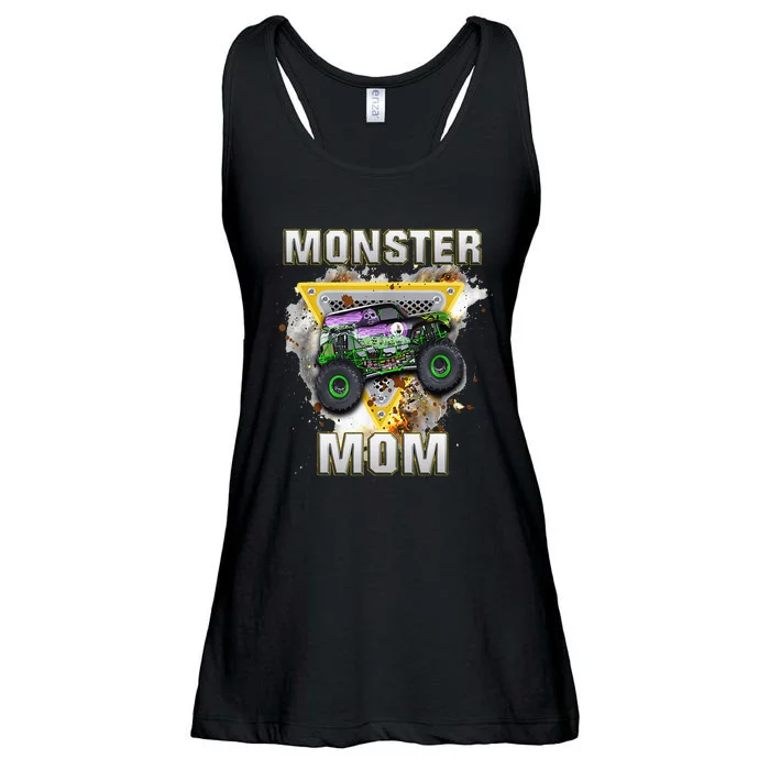 Monster Truck Mom Monster Truck Are My Jam Truck Lovers Ladies Essential Flowy Tank