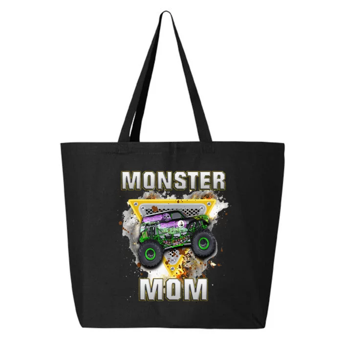 Monster Truck Mom Monster Truck Are My Jam Truck Lovers 25L Jumbo Tote