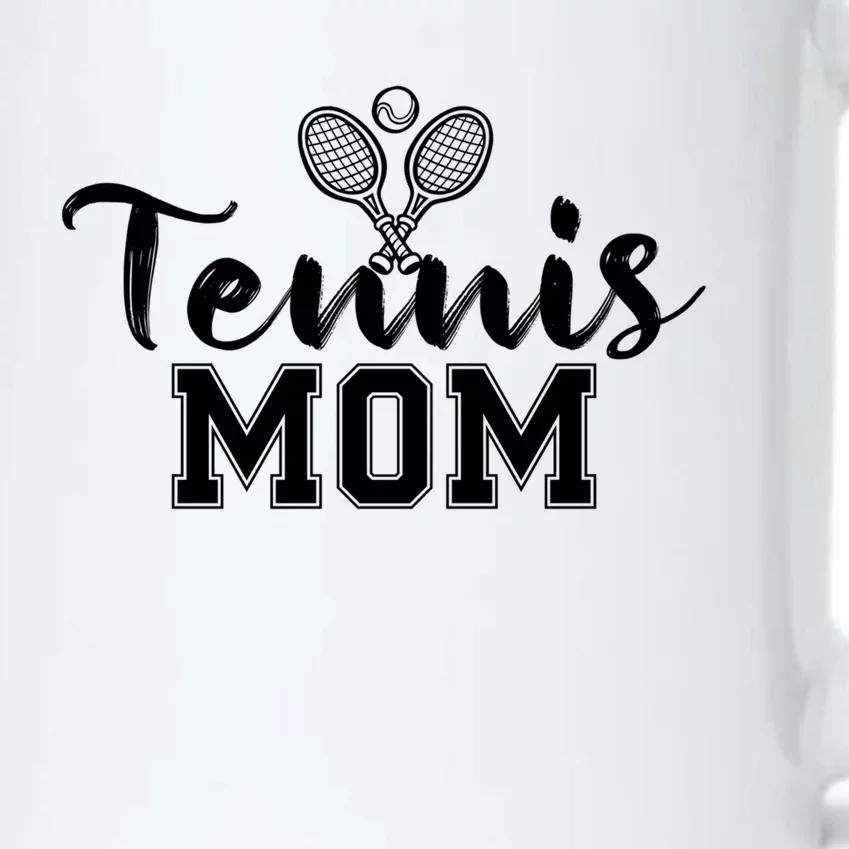 Mother Tennis Mom Funny Tennis Gift For Mothers Day Gift Black Color Changing Mug