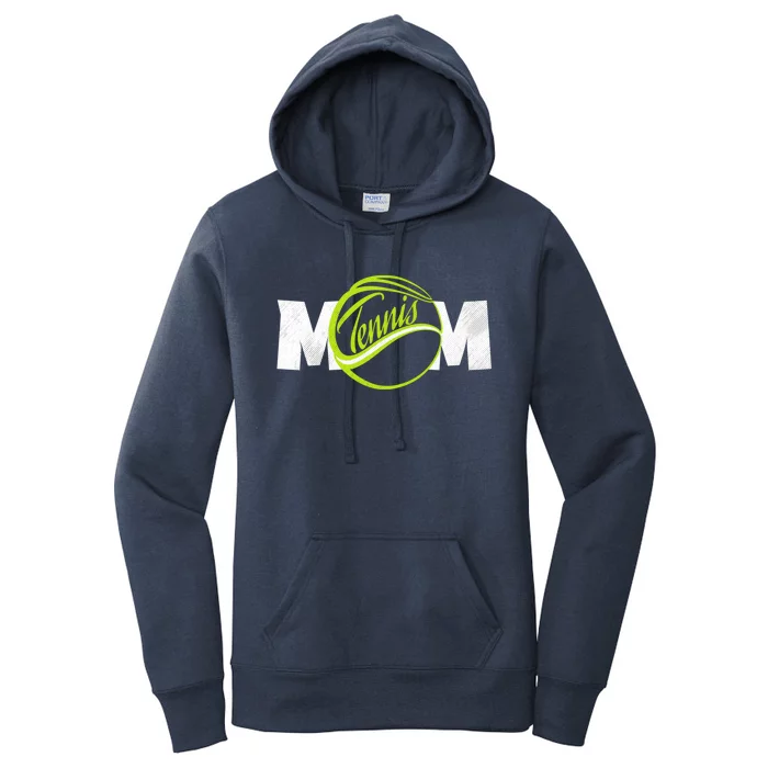 Mother Tennis Mom Funny Tennis Gift Women's Pullover Hoodie