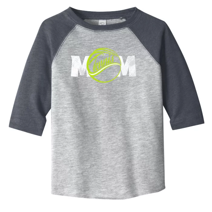 Mother Tennis Mom Funny Tennis Gift Toddler Fine Jersey T-Shirt