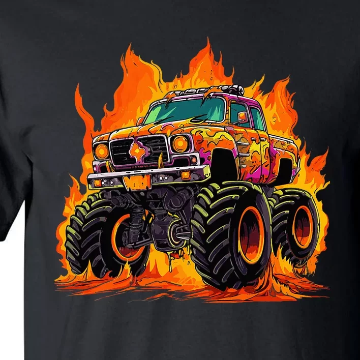 Monster Truck Tall T-Shirt